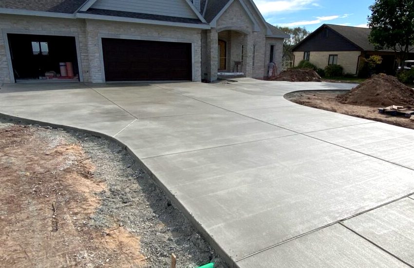 Driveway Replacement — LU Concrete