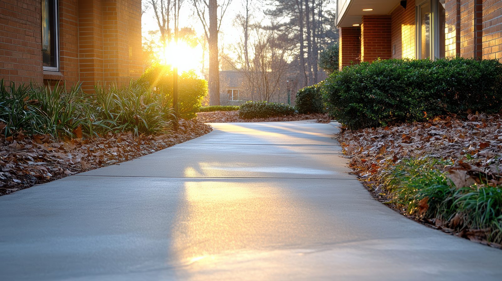Concrete sidewalk and walkway installed by LU Concrete in Inver Grove Heights, MN